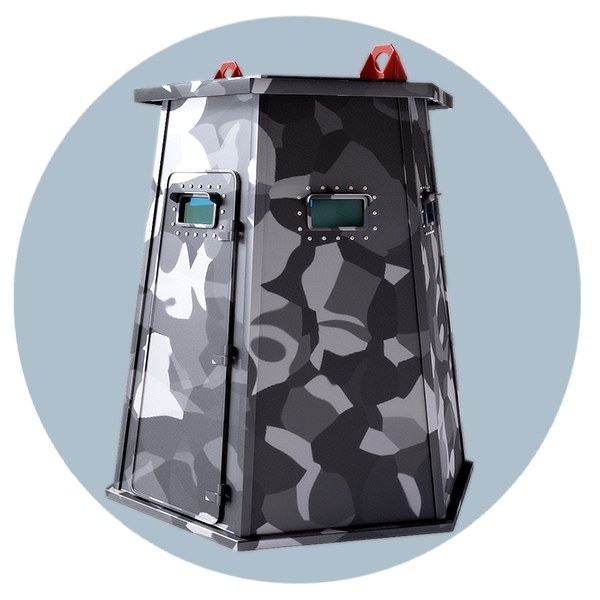 Бронеколпак / пост охраны модульный